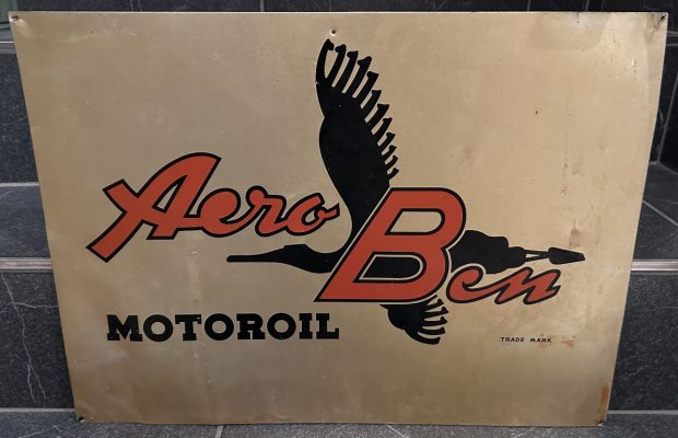 Aero Ben Motoroil Blechschild