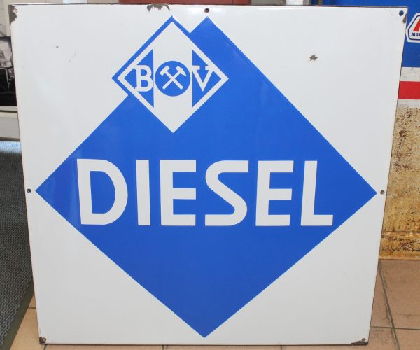 Aral Diesel Emailschild