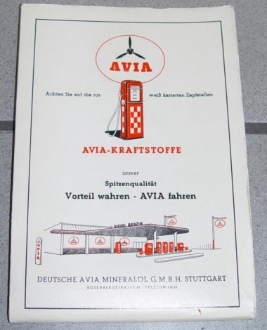Avia Broschure Stuttgart