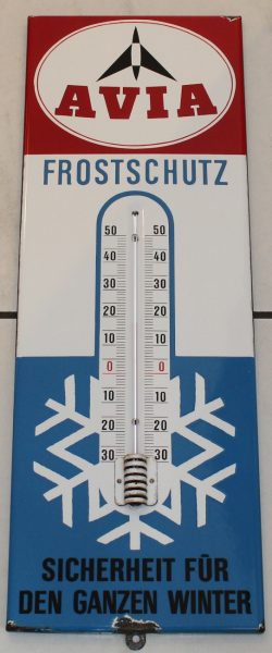 Avia Thermometer Emailschild
