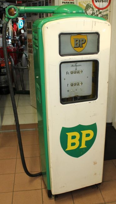 BP Beckmeter Tanksäule