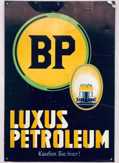 BP Blechschild