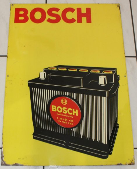 Bosch Batterie Blechschild 1