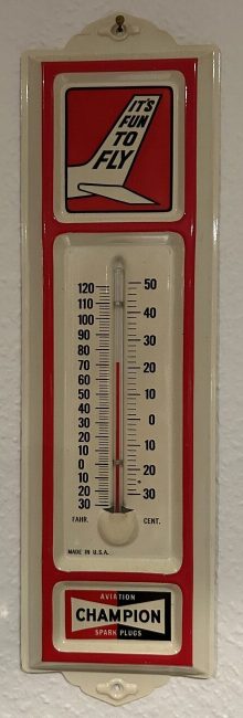 Champion Aviation Thermometer