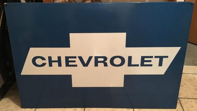 Chevrolet Emailschild