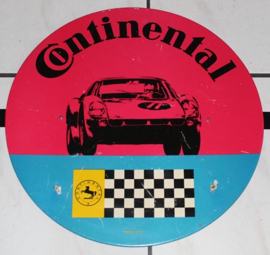 Continental Porsche 904 Reifenblechschild