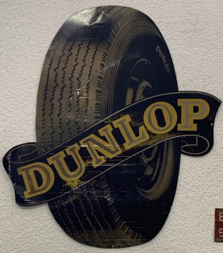 Dunlop Blechschild 2