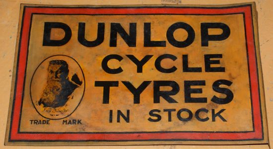 Dunlop Blechschild 5