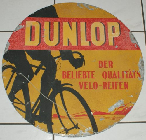 Dunlop Blechschild 6