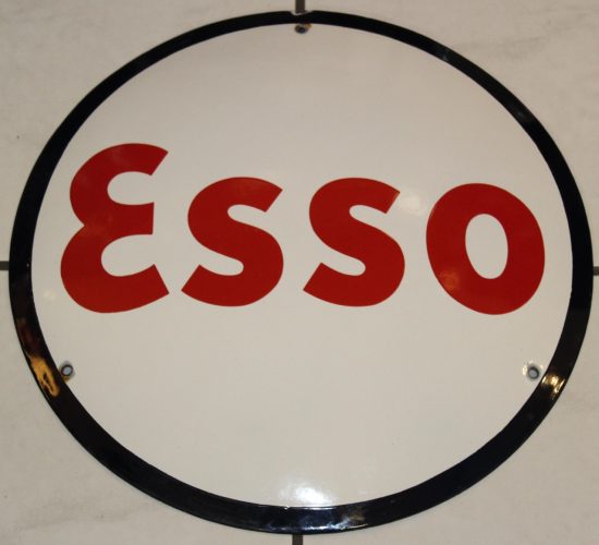 Esso Emailschild 3