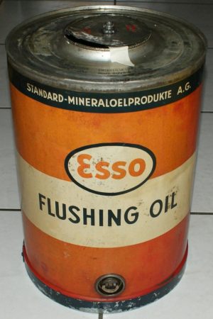 Esso Flushing Oil Oelfass