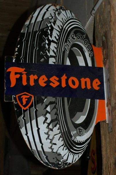 Firestone Emailschild 4