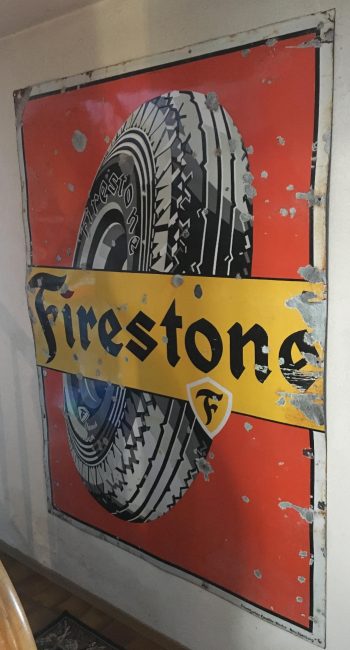 Firestone Emailschild 5