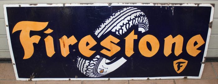 Firestone Emailschild 8