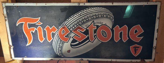 Firestone Emailschild 9