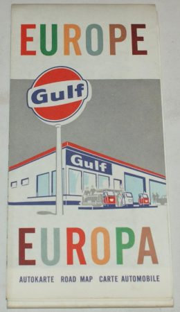 Gulf Europa Strassenkarte