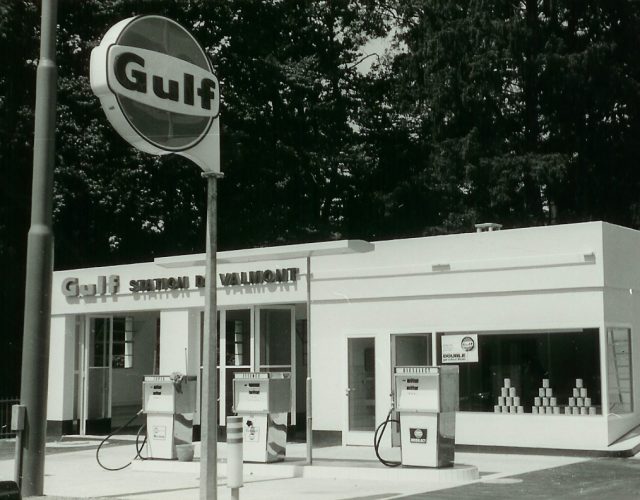 Gulf Tankstelle 1966
