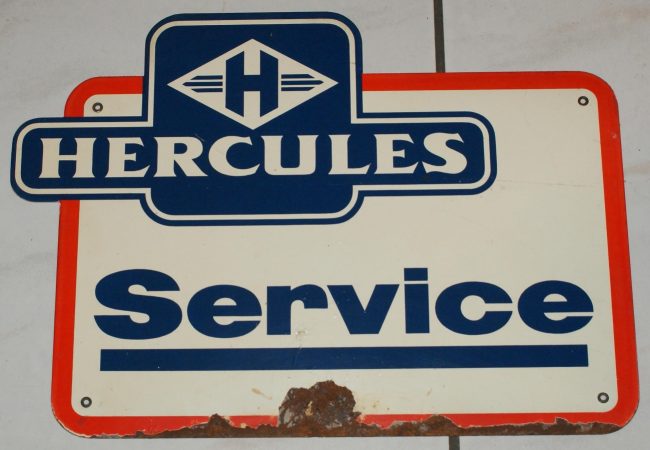 Hercules Service Blechschild