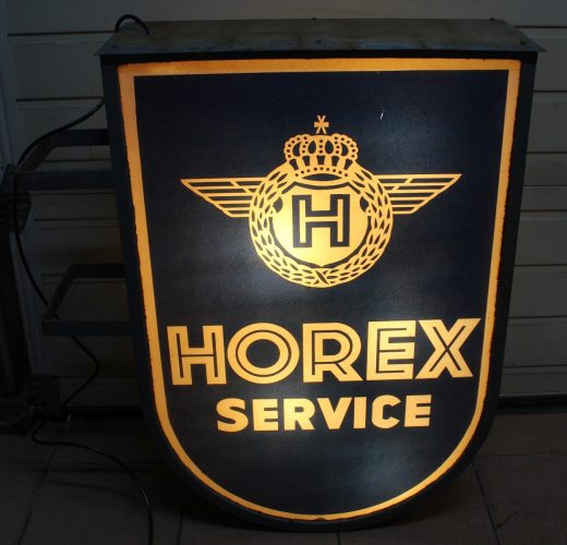Horex Service Leuchtreklame
