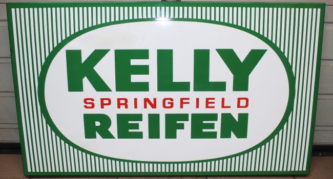 Kelly Reifen Emailschild