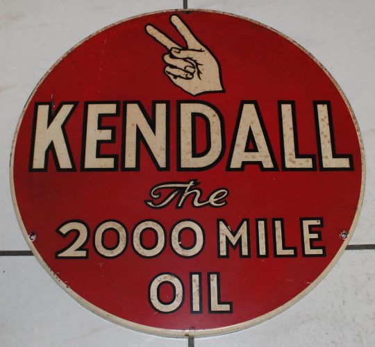 Kendall Blechschild 1