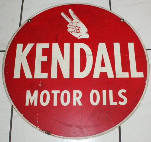 Kendall Blechschild 7
