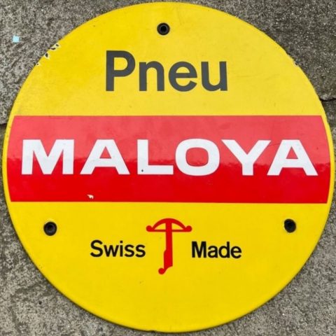 Maloya Emailschild 1