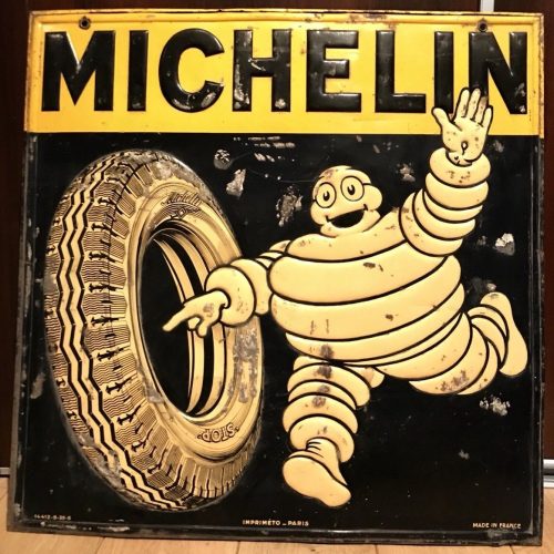 Michelin Blechschild 8