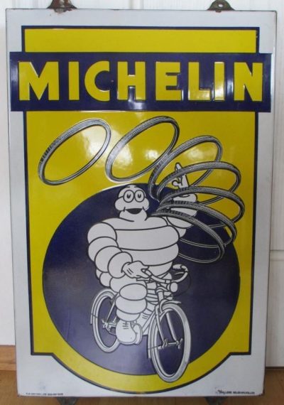 Michelin Emailschild 10