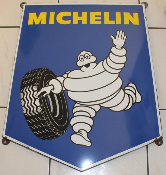 Michelin Emailschild 6