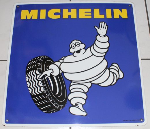 Michelin Emailschild 7