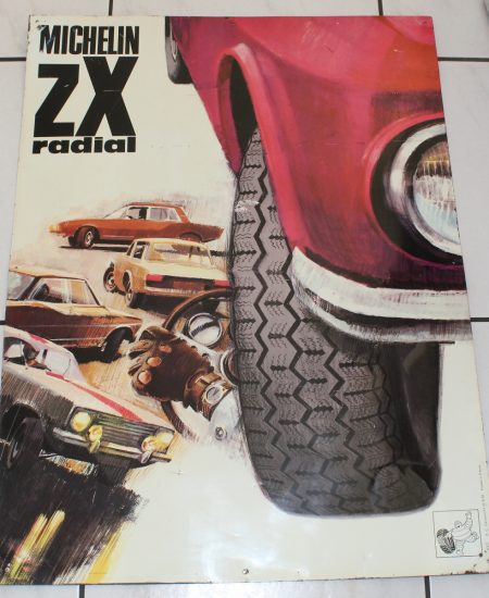 Michelin ZX Radial Blechschild
