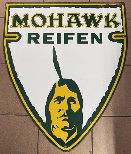 Mohawk Reifen Blechschild