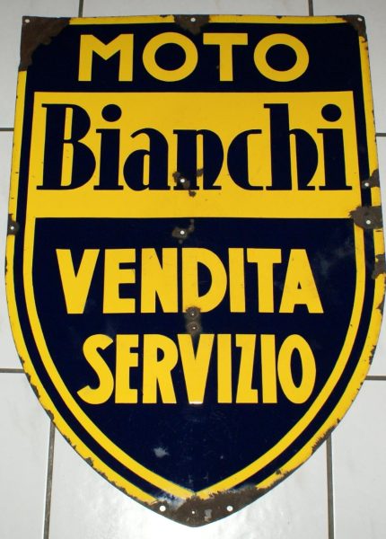 Moto Bianchi Emailschild