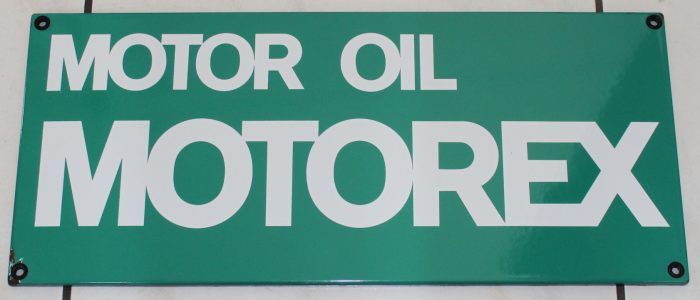 Motorex Emailschild 1
