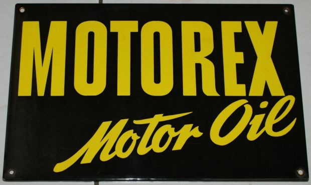 Motorex Emailschild 3