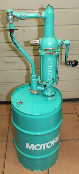 Motorex Oelpumpe Fass