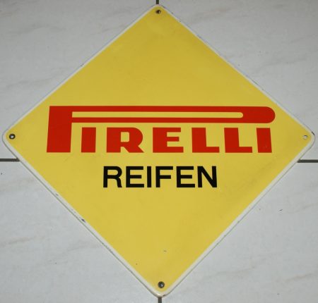 Pirelli Blechschild 7