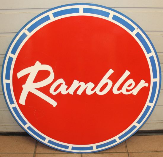 Rambler Blechschild