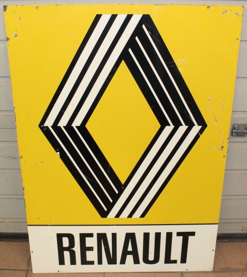 Renault Blechschild