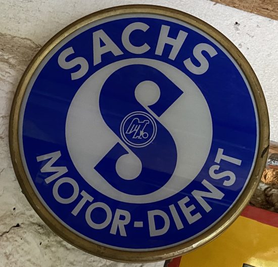Sachs Motor Dienst Leuchtreklame