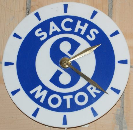 Sachs Motor Wanduhr