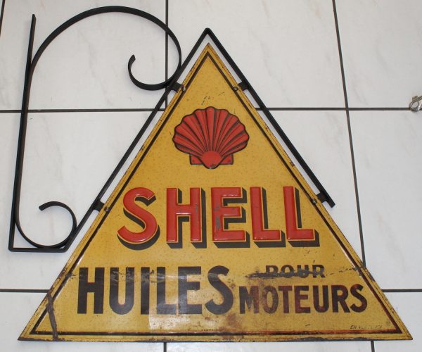 Shell Blechschild 11