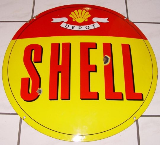 Shell Emailschild 48