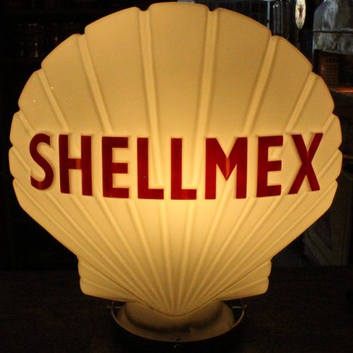 Shell Glas Muschel Globe 2