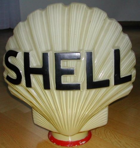 Shell Glas Muschel Globe