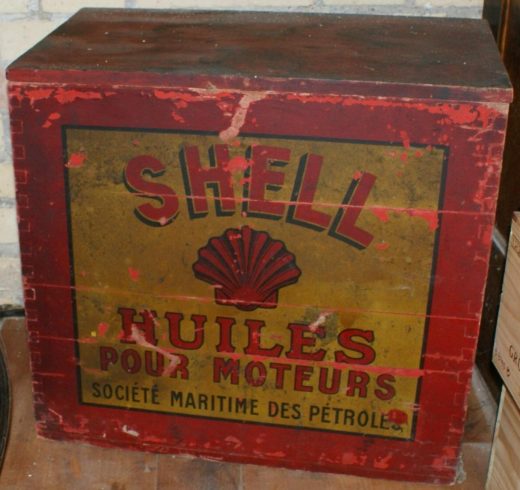 Shell Huiles Transportkiste
