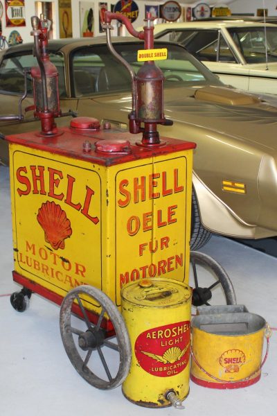 Shell Lubricant Oelwagen
