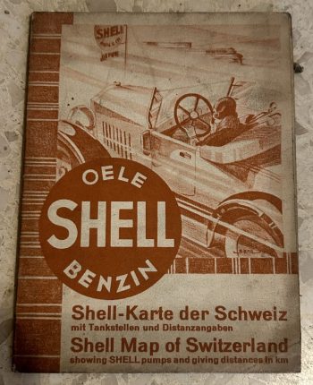 Shell Oele Benzin Karte Schweiz