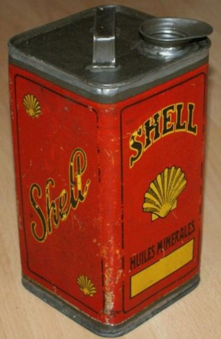 Shell Oelkanne Rot 1